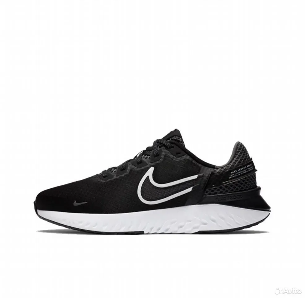Кроссовки Nike Legend React 3 Black - миниатюра 2