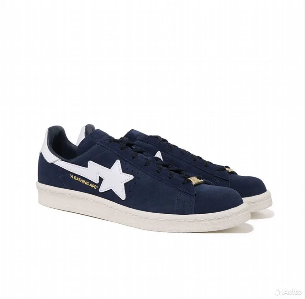 Кроссовки Adidas x A Bathing Ape Part 2 - миниатюра 6