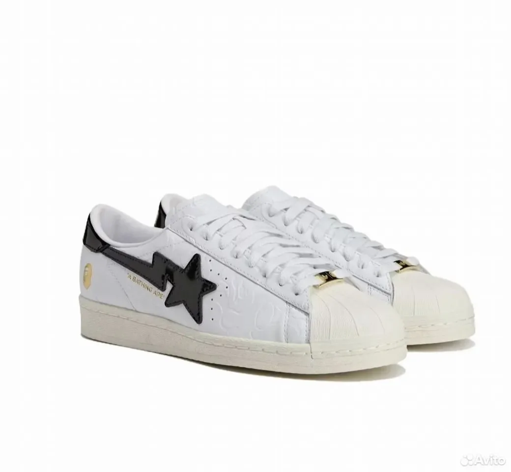 Кроссовки Adidas x A Bathing Ape Part 2 - миниатюра 9