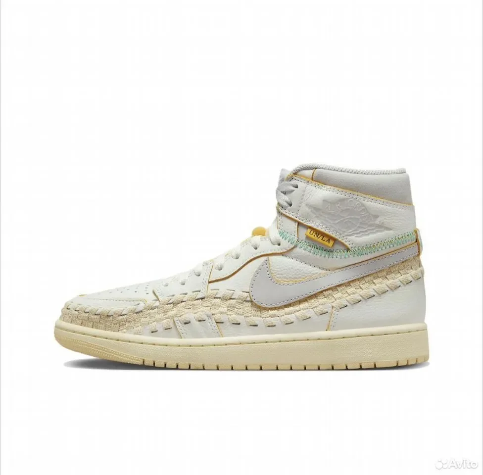 Кроссовки Air Jordan 1 High x Union LA Bephies - миниатюра 2