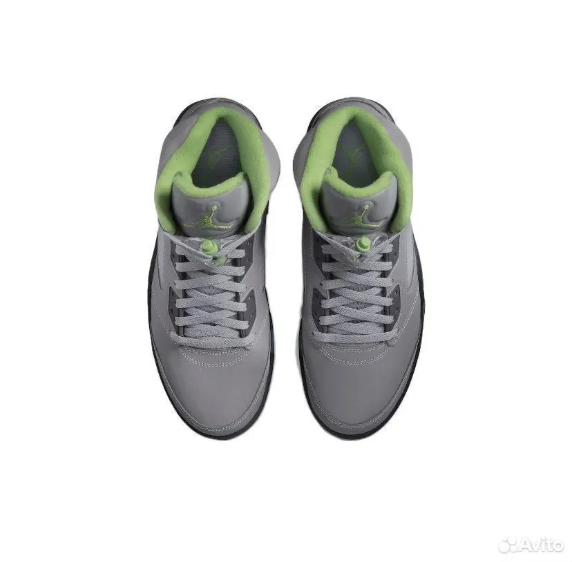 Кроссовки Air Jordan 5 Retro Green Bean - миниатюра 4