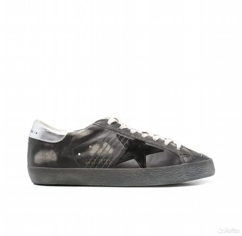 Кеды Golden Goose Super Star Grey Grey Star - миниатюра 2