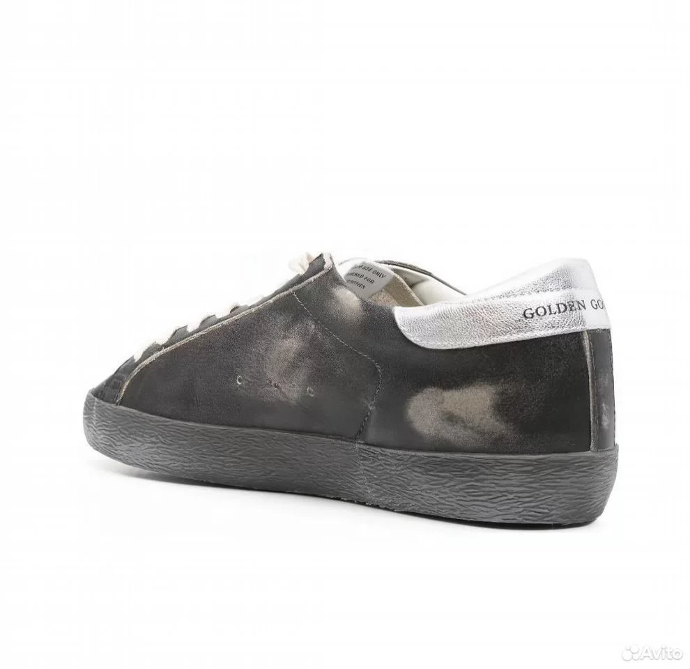 Кеды Golden Goose Super Star Grey Grey Star - миниатюра 4