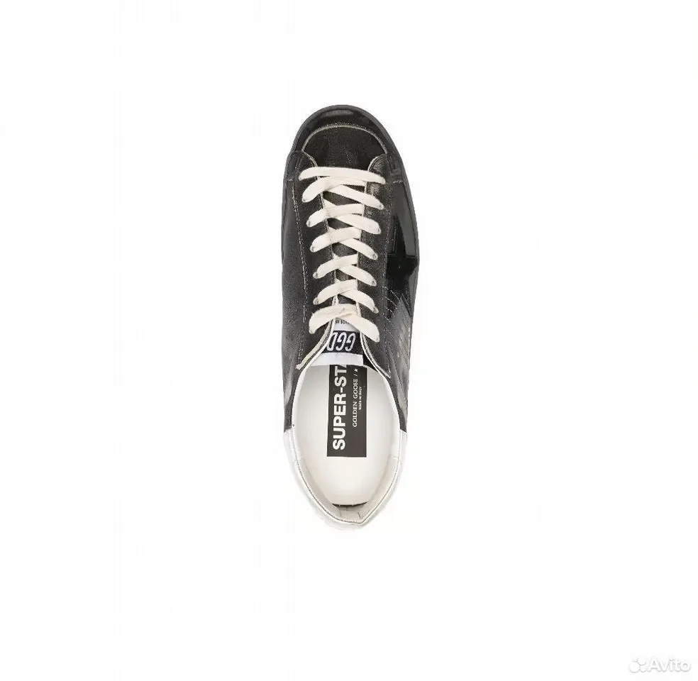 Кеды Golden Goose Super Star Grey Grey Star - миниатюра 5