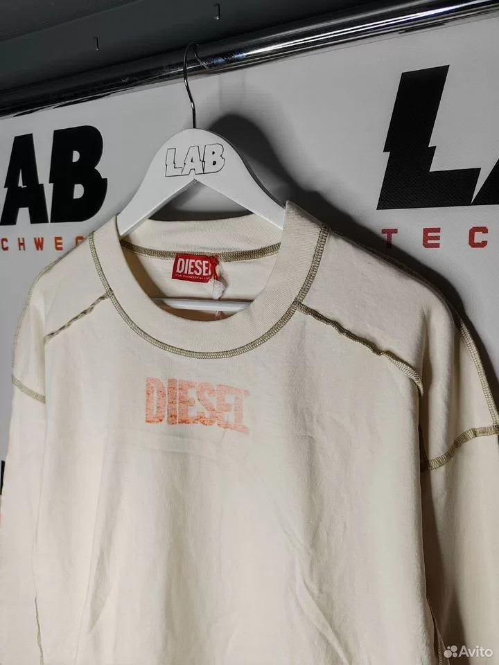 Футболка с длинным рукавом Diesel Craor T-shirt - миниатюра 2