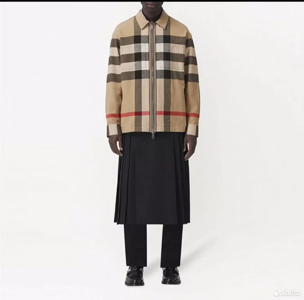 Рубашка на молнии Burberry Hague - миниатюра 3