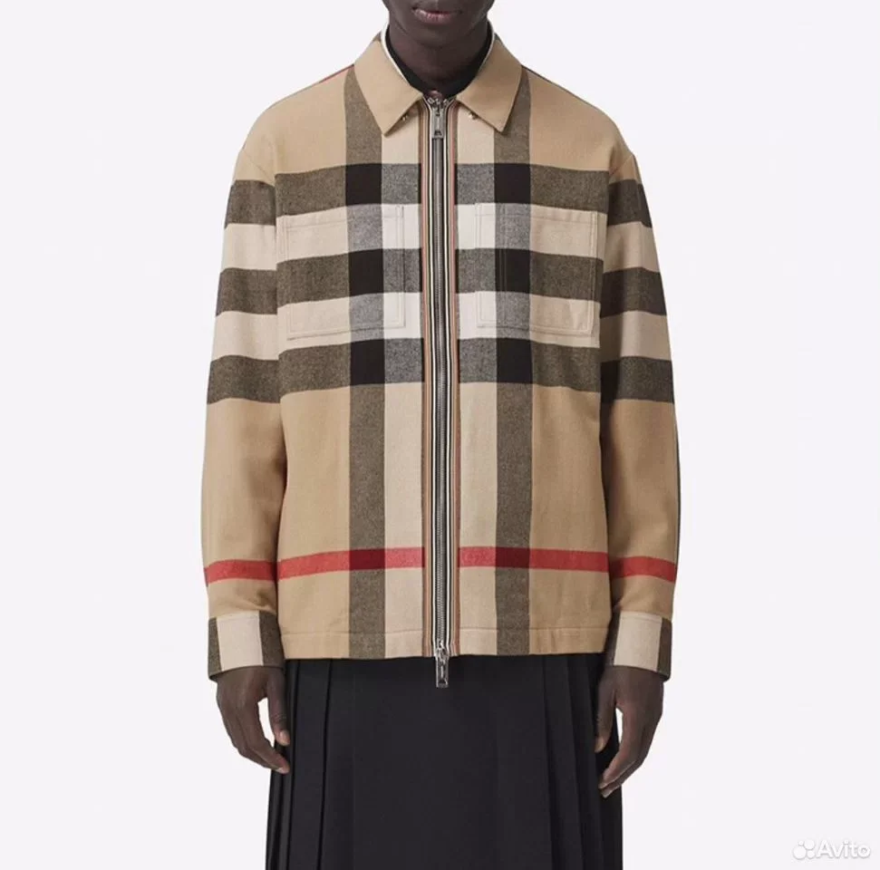 Рубашка на молнии Burberry Hague - миниатюра 4