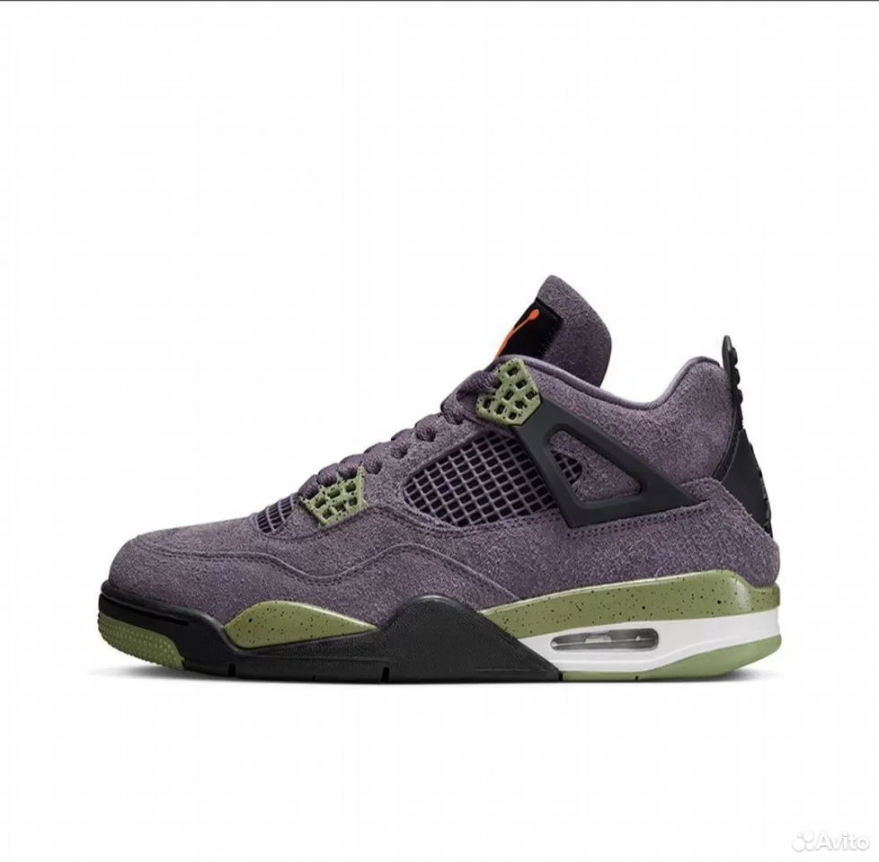 Кроссовки Nike Air Jordan 4 Canyon Purple - миниатюра 2