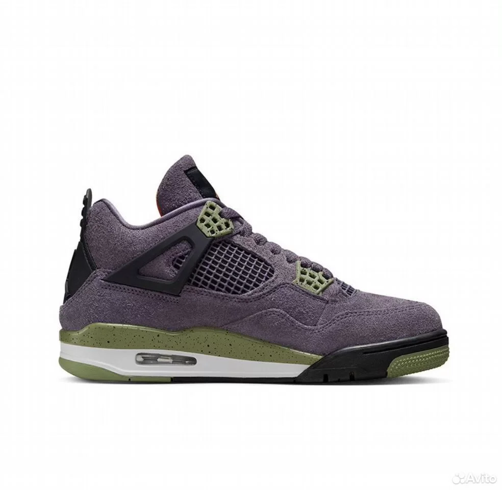 Кроссовки Nike Air Jordan 4 Canyon Purple - миниатюра 3