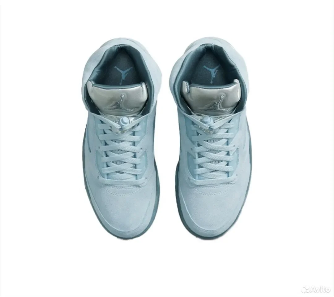 Кроссовки Nike Air Jordan 5 BlueBird - миниатюра 4