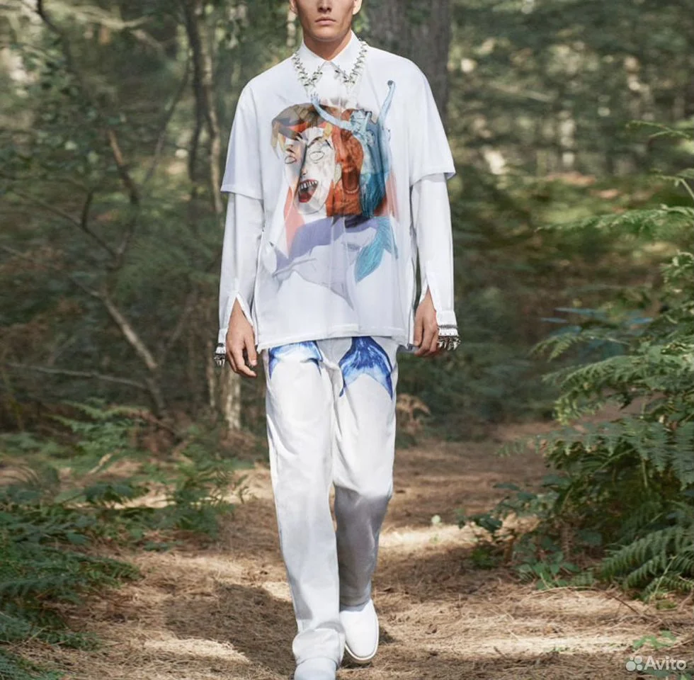 Футболка Burberry Mermaid-Shark SS21 - изображение 1