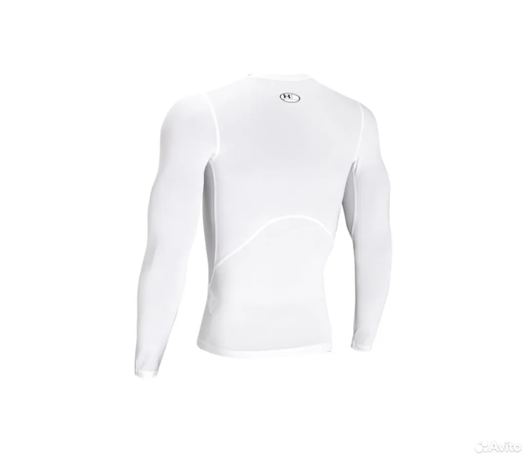 Лонгслив Under Armour HeatGear White - миниатюра 2