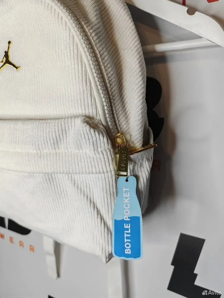 Рюкзак Jordan Mini Backpack White - миниатюра 3