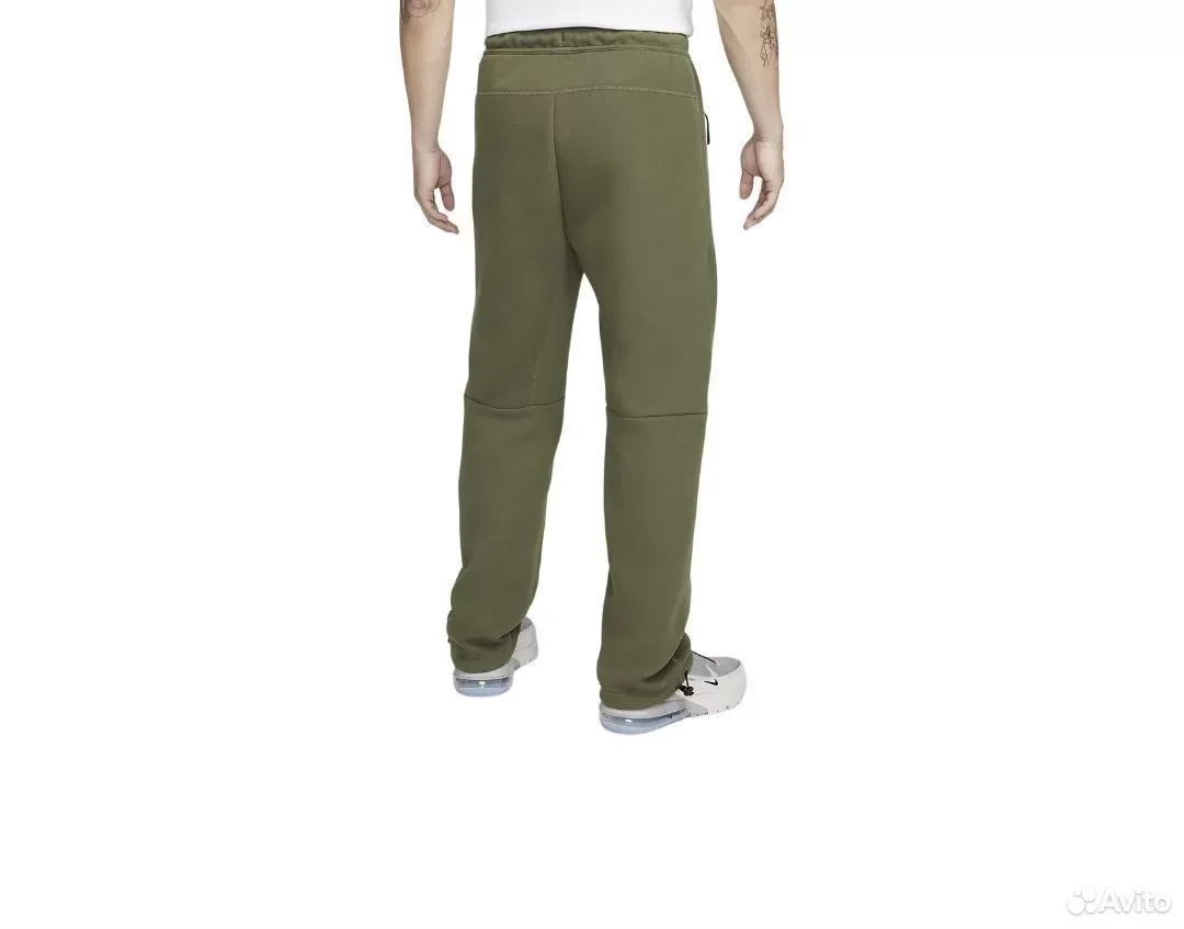 Штаны Nike Sportswear Tech Fleece Green - миниатюра 2