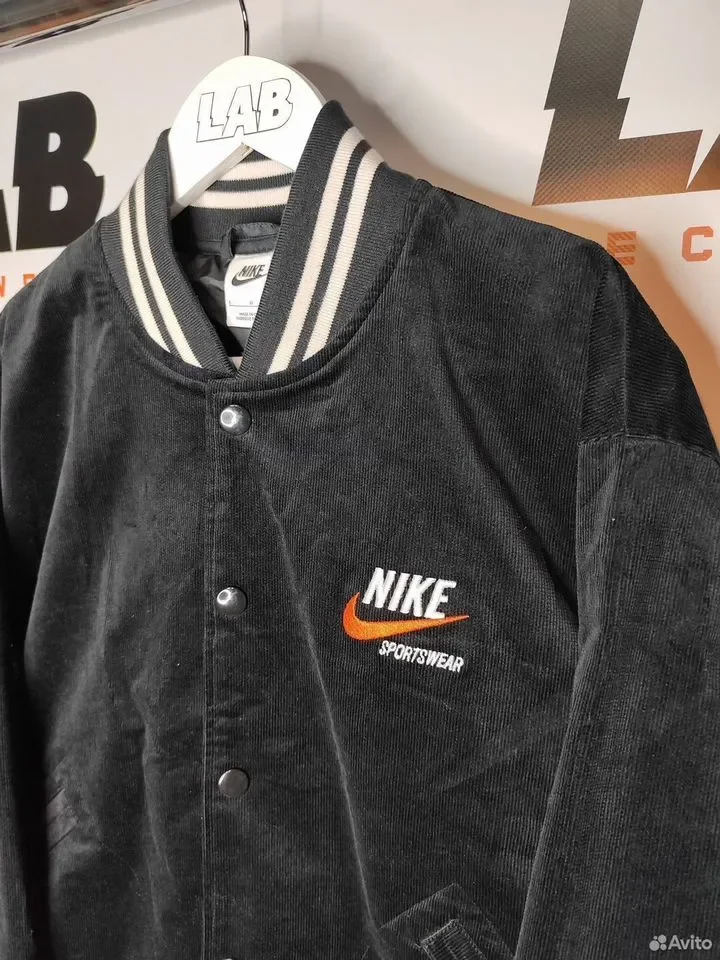 Кофта Бомбер Nike Sportswear Black - миниатюра 2