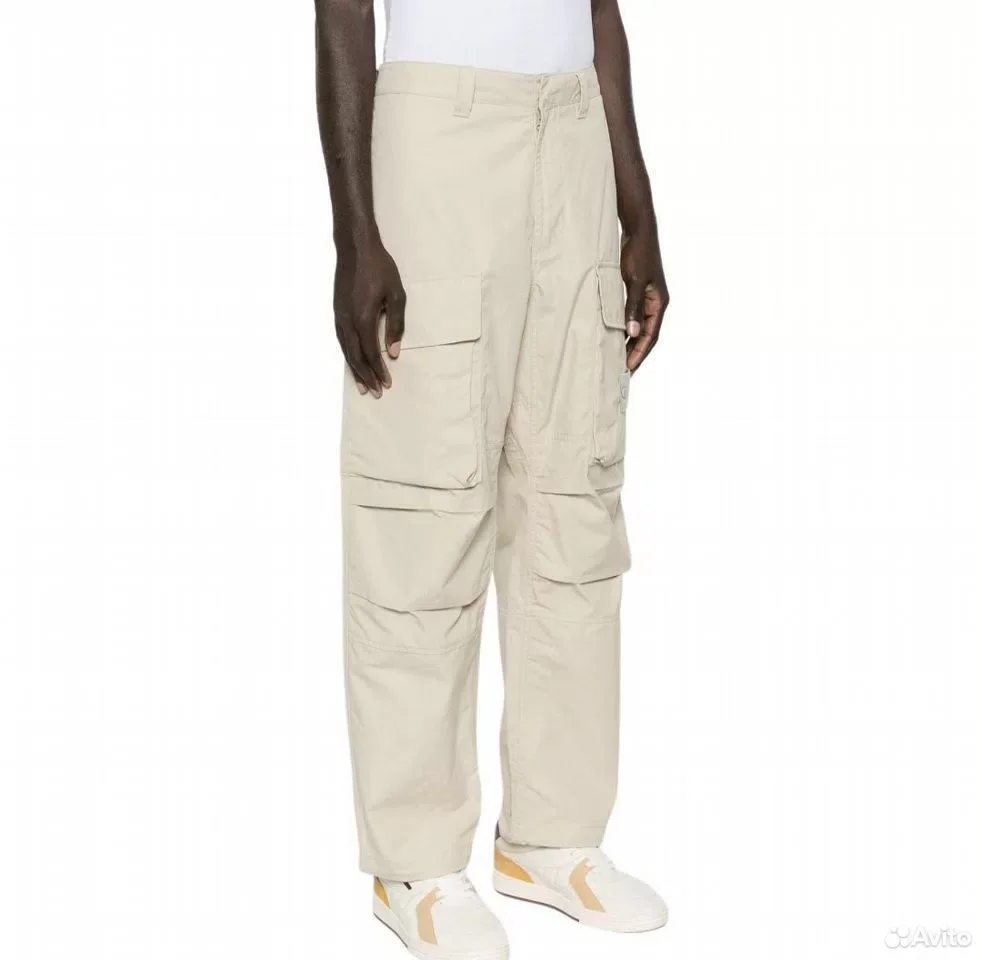Штаны Stone Island x Jason Statham Loose Cotton - миниатюра 3
