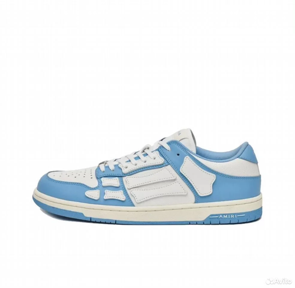 Кроссовки Amiri Skel-Top Low Blue - миниатюра 2