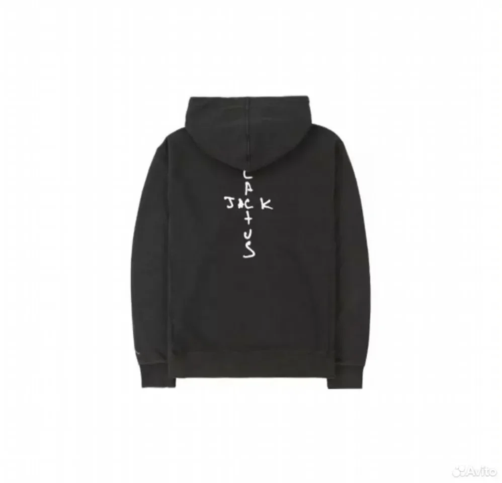 Худи Jordan x Travis Scott Black Logo - миниатюра 2
