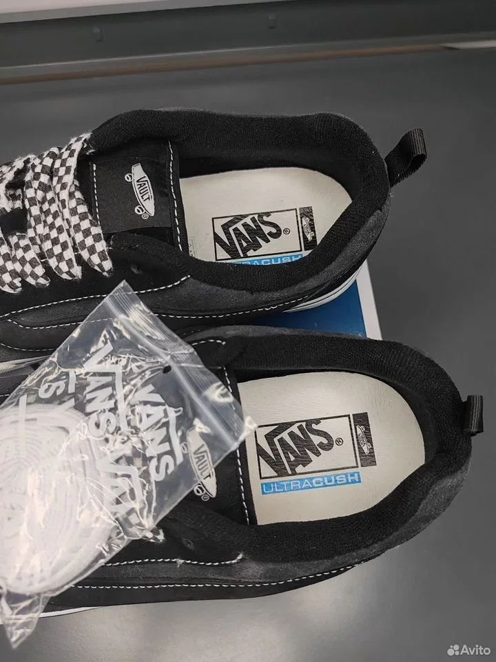 Кеды Vans Knu Skool VLT LX Black Charcoal - изображение 1