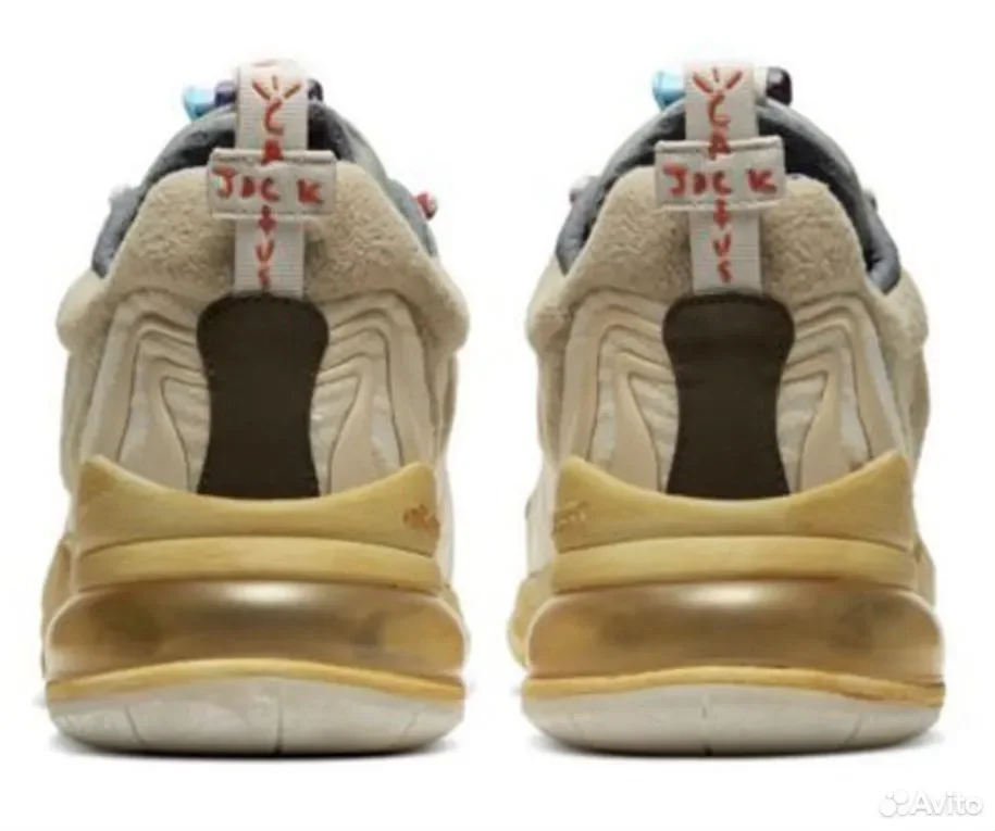 Кроссовки Nike x Travis Scott air max 270 cactus - миниатюра 2