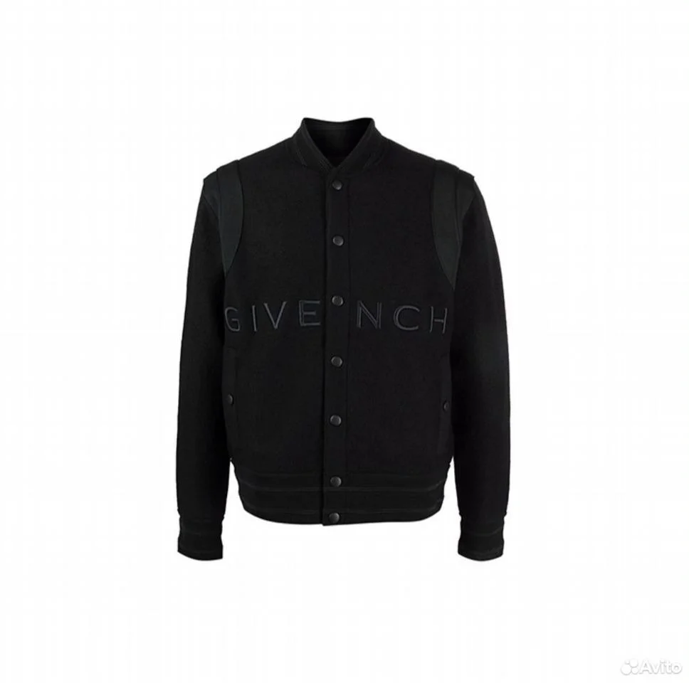 Кофта Бомбер Givenchy Black Logo - изображение 1