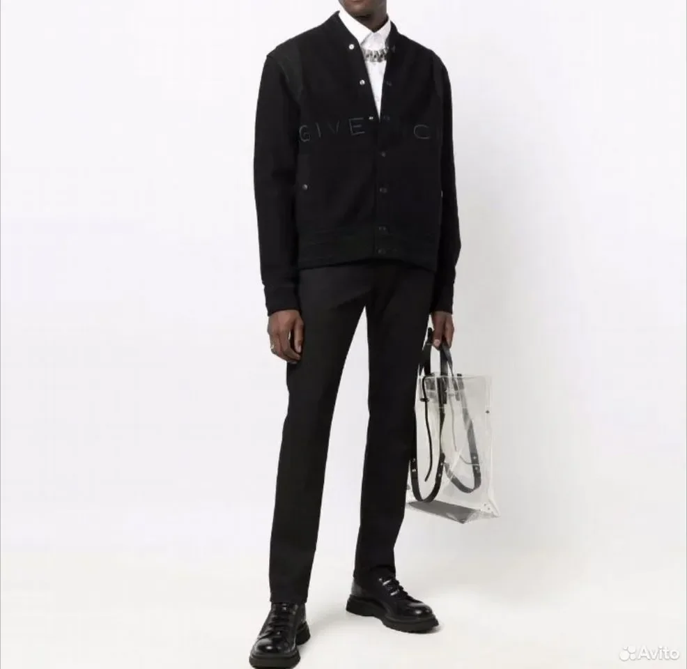 Кофта Бомбер Givenchy Black Logo - миниатюра 2