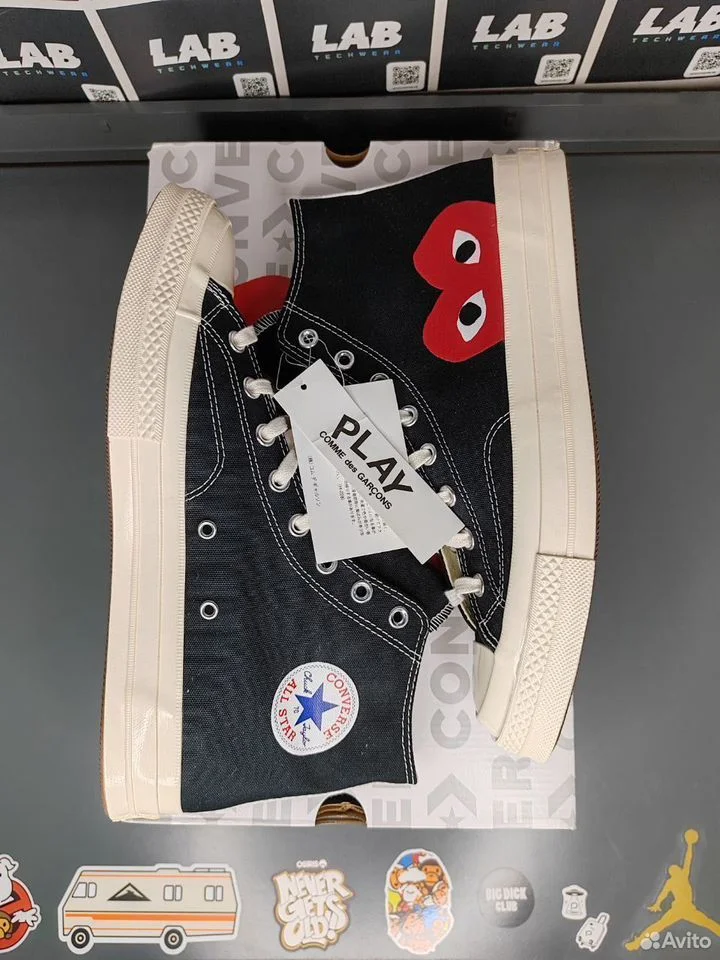 Кеды CDG x Converse Chuck Taylor All Stars - миниатюра 2