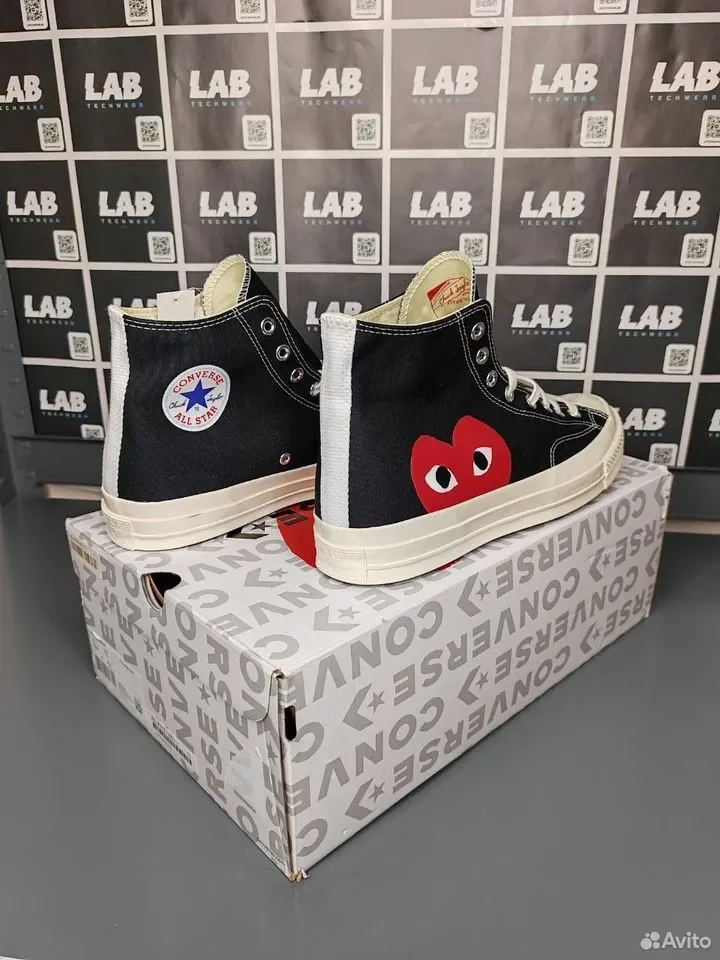 Кеды CDG x Converse Chuck Taylor All Stars - миниатюра 3