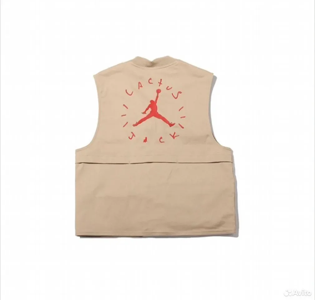 Жилетка Jordan x Travis Scott Logo - миниатюра 2