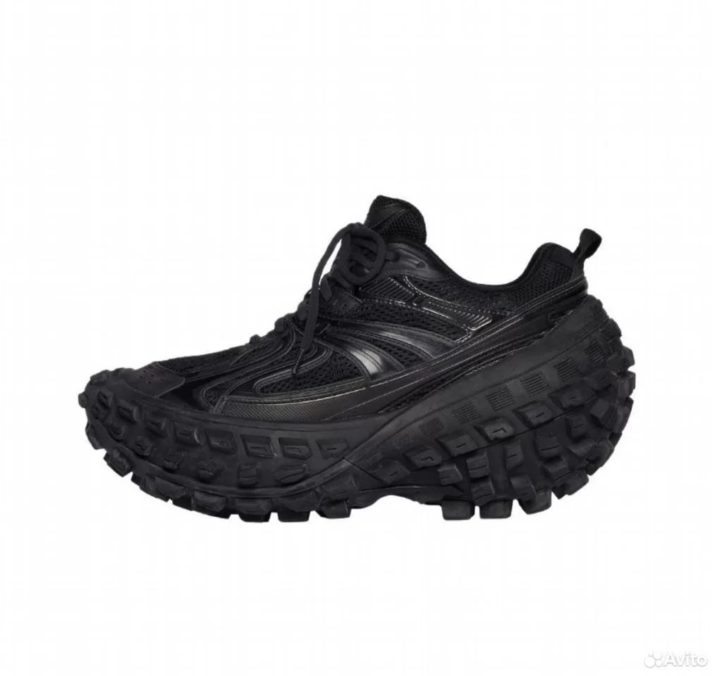Кроссовки Balenciaga Defender Black - изображение 1