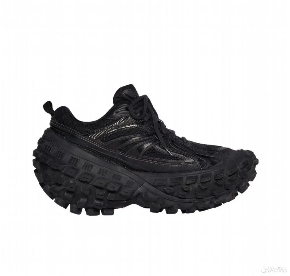 Кроссовки Balenciaga Defender Black - миниатюра 2