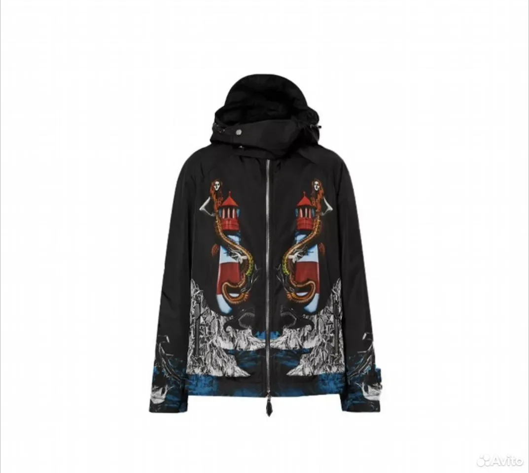 Зип-худи Burberry Marmaid Black - изображение 1