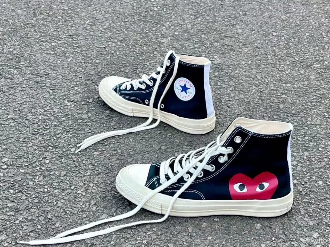 Кеды CDG X Converse 1970s chuck taylor all star - миниатюра 3