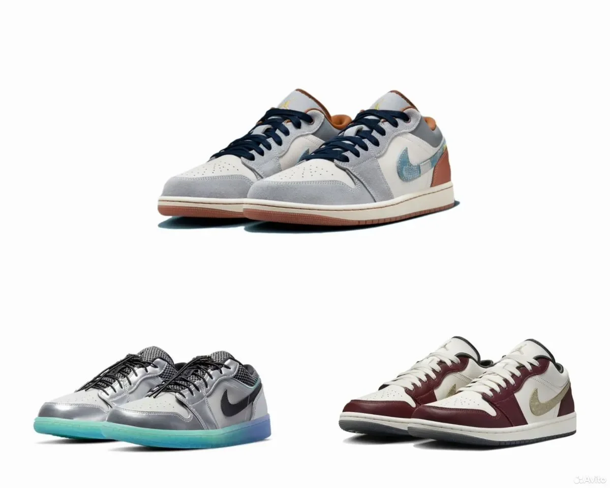 Кроссовки Nike Air Jordan 1 Low Part 3 - изображение 1