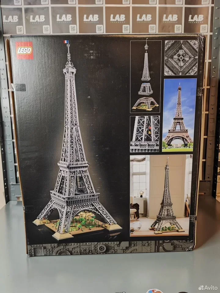 Коллекционный лего набор Lego icons Eiffel Tower - миниатюра 3