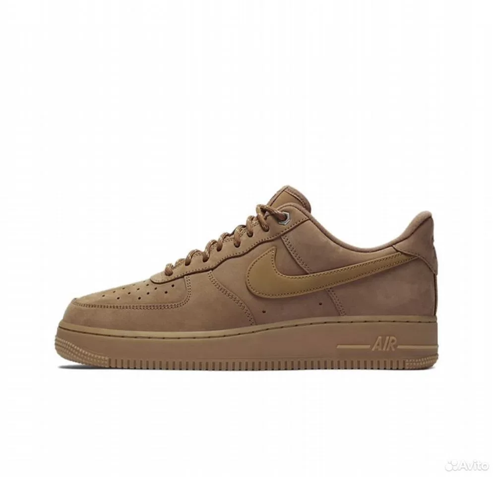 Кроссовки Nike Air Force 1 Low Wheat/Flax - миниатюра 2