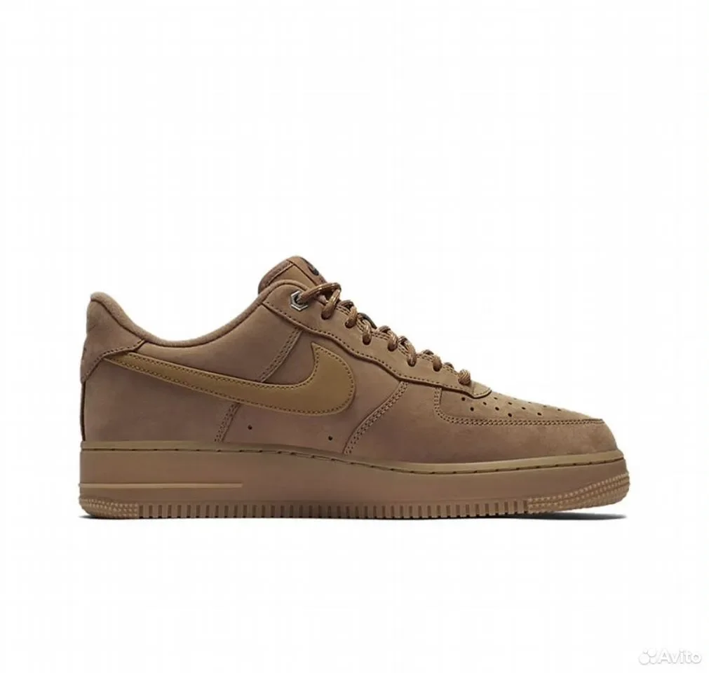 Кроссовки Nike Air Force 1 Low Wheat/Flax - миниатюра 3