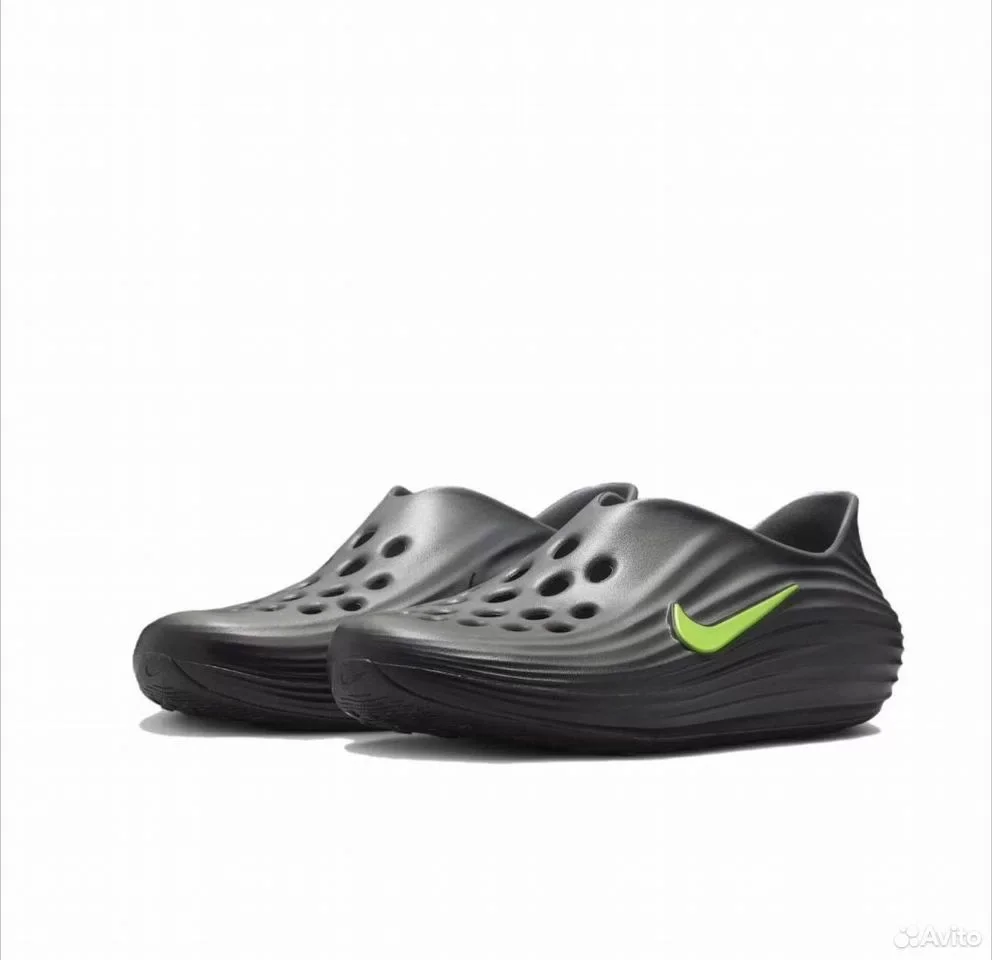 Сланцы Nike ReactX Rejuven8 Green Swoosh - изображение 1