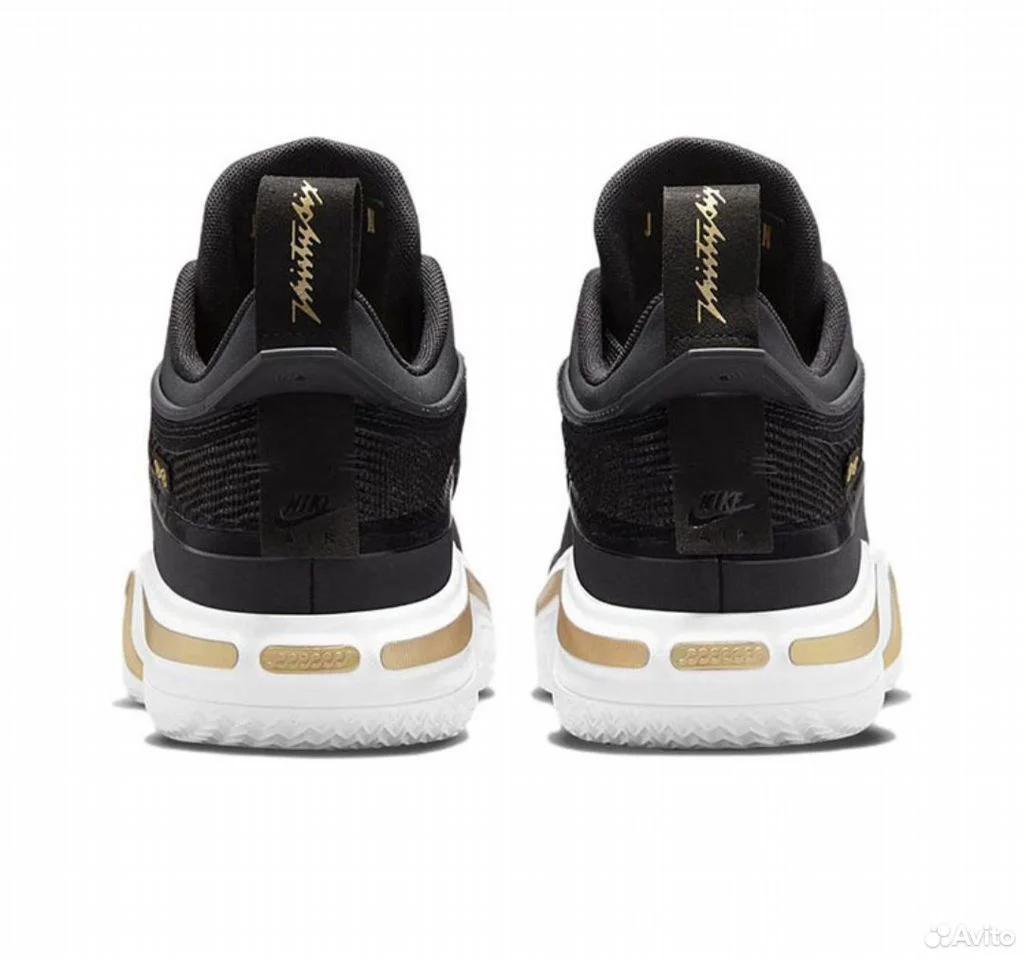 Кроссовки Nike Air Jordan 36 Low PF Black Gold - миниатюра 3