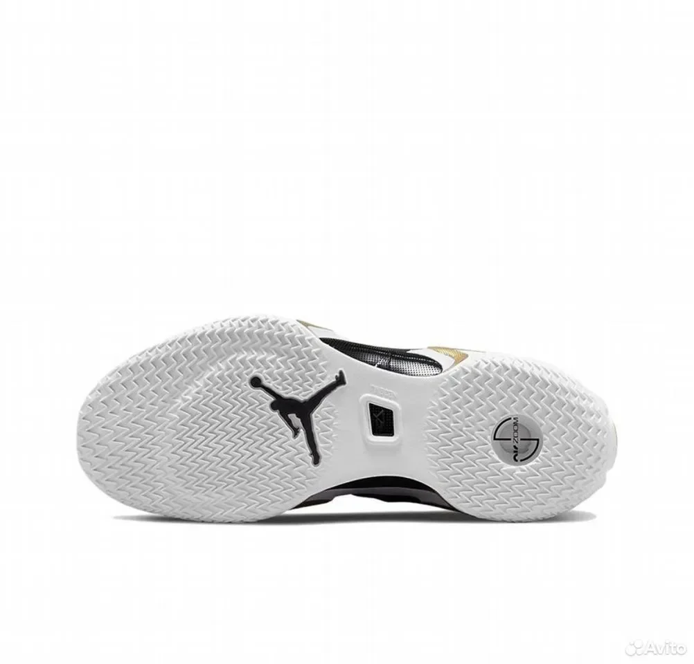 Кроссовки Nike Air Jordan 36 Low PF Black Gold - миниатюра 4