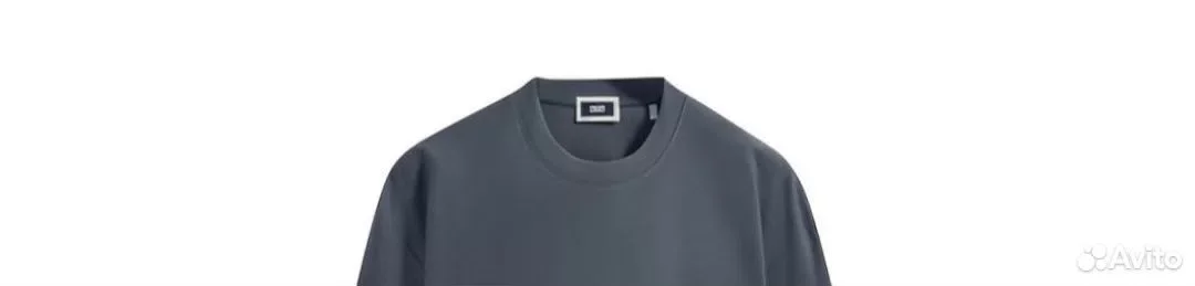 Лонгслив Kith Logo Blue - миниатюра 4