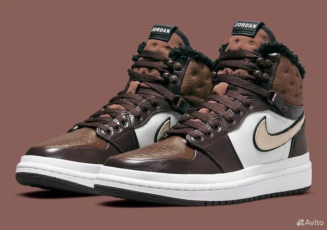 Кроссовки Air Jordan 1 Acclimate Brown Basalt - изображение 1