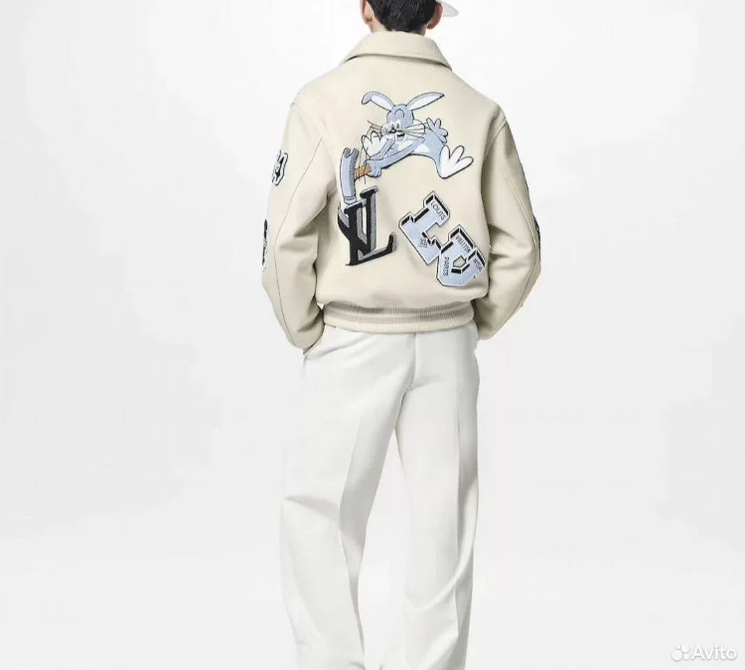 Кофта Бомбер Louis Vuitton Beige FW22 - миниатюра 2
