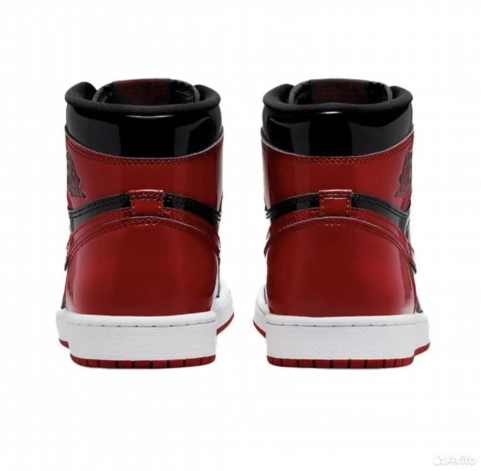 Кроссовки Nike Air Jordan 1 High OG Patent Bred - миниатюра 4