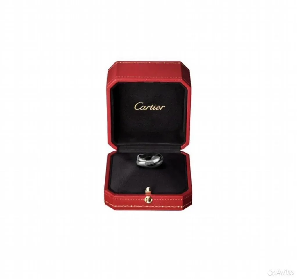 Кольцо Cartier Trinity 18K Gold - миниатюра 4