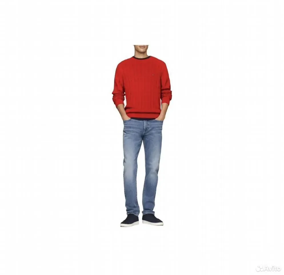 Свитер Tommy Hilfiger Red - миниатюра 4