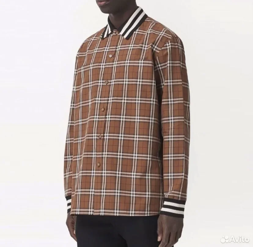 Рубашка Burberry MEN'S long sleeve shirt dress - миниатюра 2