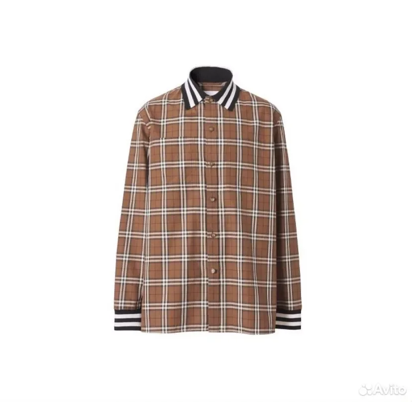 Рубашка Burberry MEN'S long sleeve shirt dress - миниатюра 4