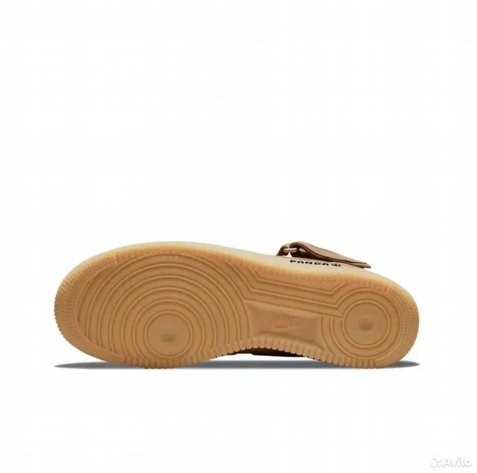 Кроссовки Nike Air Force 1 Mid Flax - миниатюра 3
