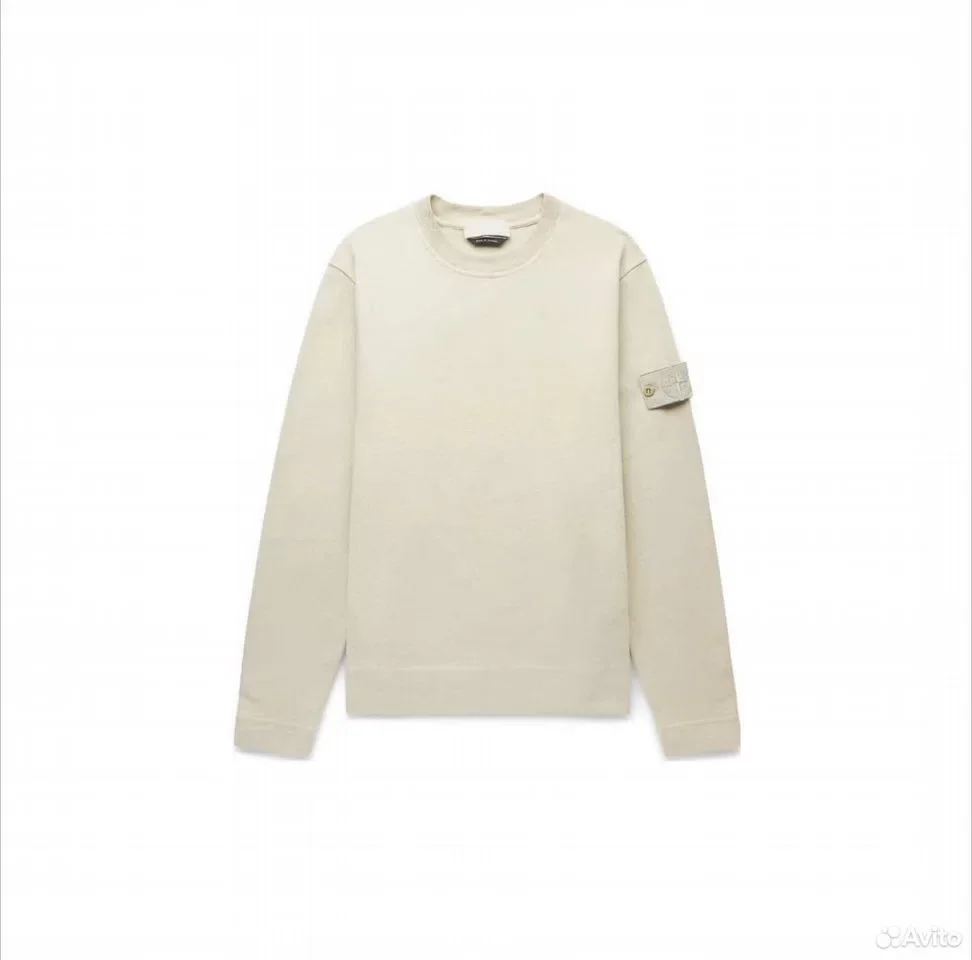 Свитшот Stone Island FW23 Beige Ghost Pieces - миниатюра 2
